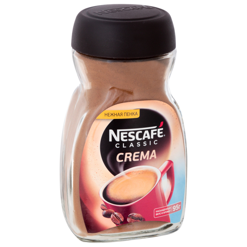 Нескафе крема купить. Кофе Нескафе Классик крема 95г. Кофе растворимый Nescafe Classic crema 95г. Кофе Nescafe Gold crema, 95г. Нескафе Классик крема 95 гр стекло.